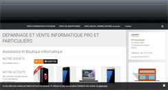 Desktop Screenshot of dfiinformatique.fr
