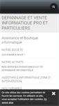 Mobile Screenshot of dfiinformatique.fr